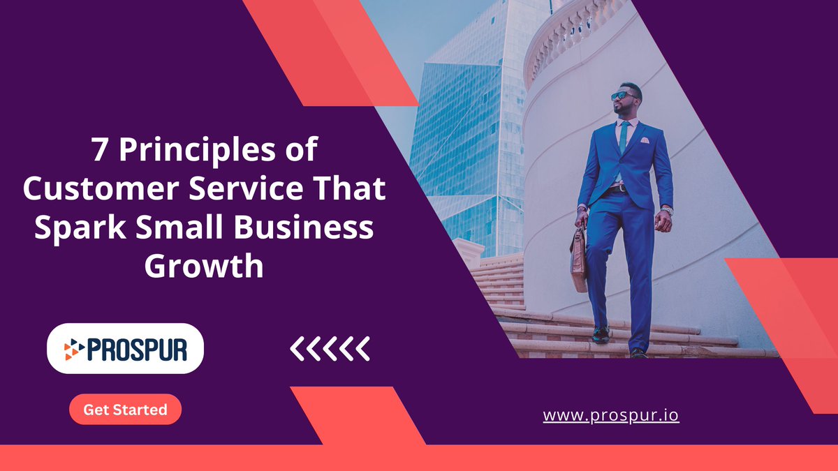 ProspurIo's tweet photo. 7 Principles of Customer Service That Spark Small Business Growth: https://t.co/TVjdhSsxFr
The most productive way for a growing business to support its customer base is to have a customer service desk. Learn more here.
#Prospur #SmallBusiness #CRM #SocialMedia #Marketing #SMM https://t.co/E1UufHZWEc
