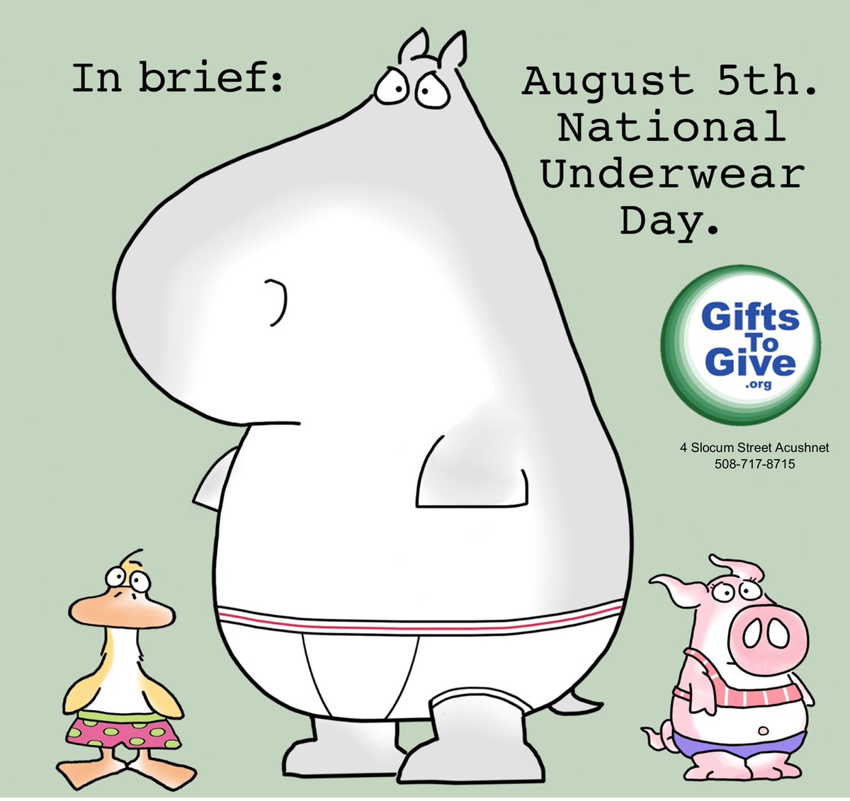 National Underwear Day! (Really!) – Gifts To Give