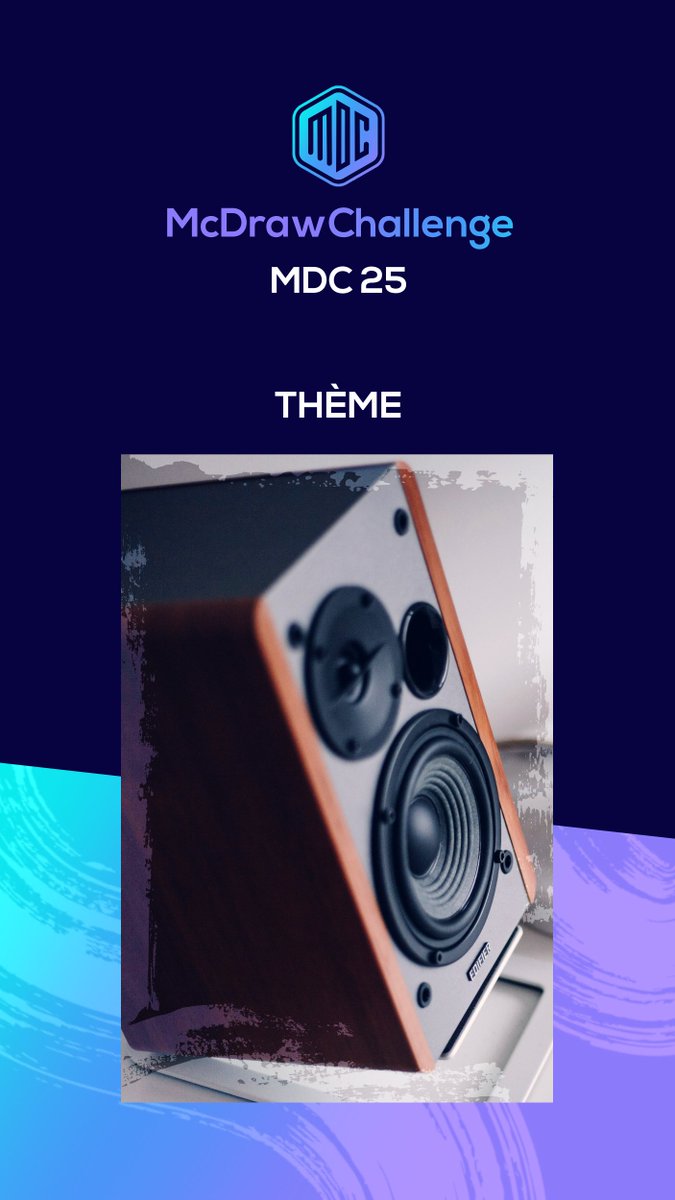 McDiams's tweet photo. Voici le thème du #McDrawChallenge 25 !
Here's the theme of the MDC25!
https://t.co/TMX6xpWnfH https://t.co/B49VrPf6fs