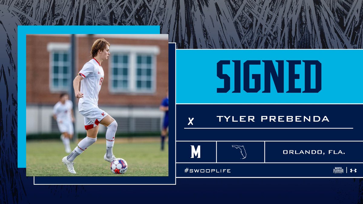 .<a href="/TylerPrebenda_/">Tyler Prebenda</a> makes the transfer from Maryland to be a key piece for the Ospreys this fall!

⚽️ Hometown: Orlando, Fla.
⚽️ High School: Florida Virtual
⚽️ Club Team: Orlando City
⚽️ Position: Midfielder