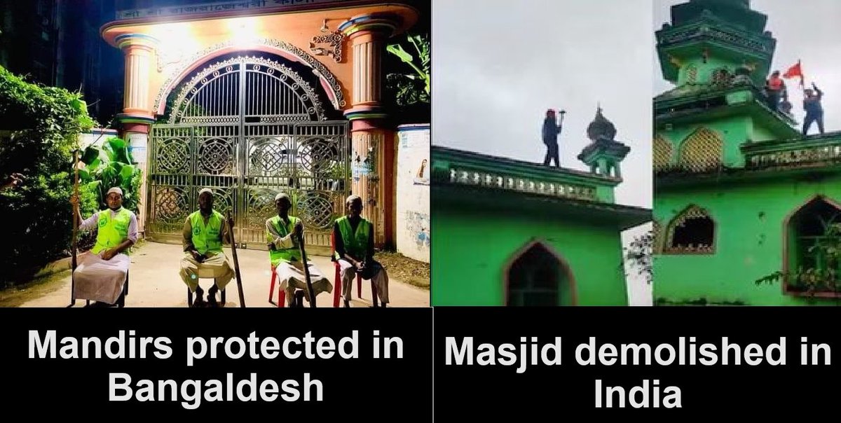 archontas3's tweet image. India Bangladesh