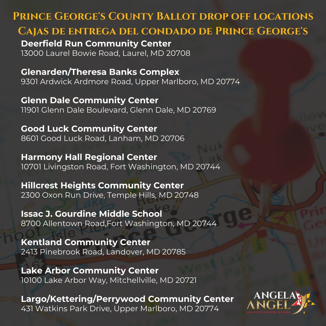 DelegateAngel's tweet photo. Before you head out, double-check that your return envelope is sealed and signed. Find the nearest drop-off spot and stay updated on any new locations by visiting https://t.co/QZdUCrqAVO. Your vote matters—make it count! 🗳️
#Vote2024 #BallotDropOff #VoteForChange #VoteAngelaAngel https://t.co/0a6EdbOWML