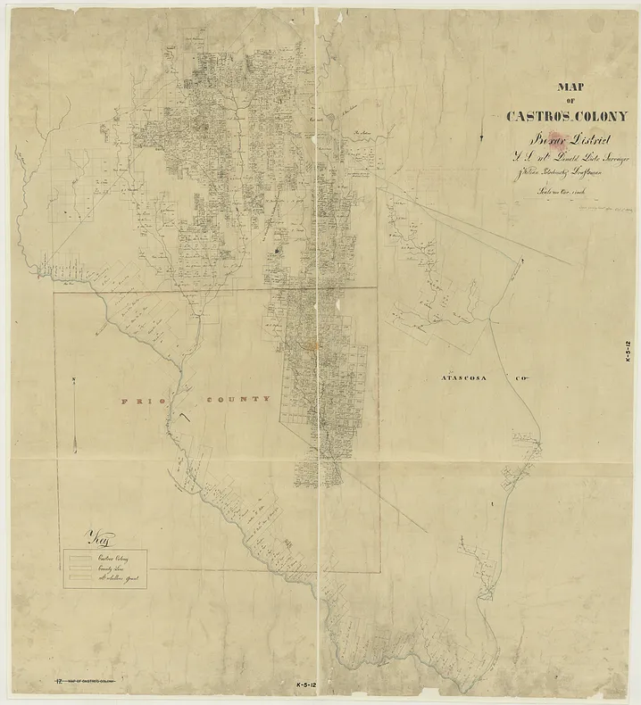French empresario Henri Castro secured two grants of land in Texas, where he recruited over 2,000 Europeans to populate Castro’s Colony, now known as Castroville. #MapMonday
 
Learn more: ⬇️
medium.com/save-texas-his…