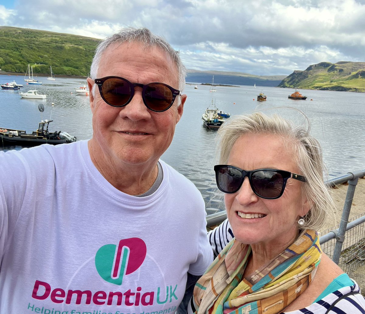 _BillHowe's tweet image. Day #5.
@dementia_uk walk in Isle of Skye, Scotland.
We are walking to raise awareness for friends and family afflicted with dementia. #100kchallenge   
Today we walked 7km.
Only 63km to go in August. #dementia