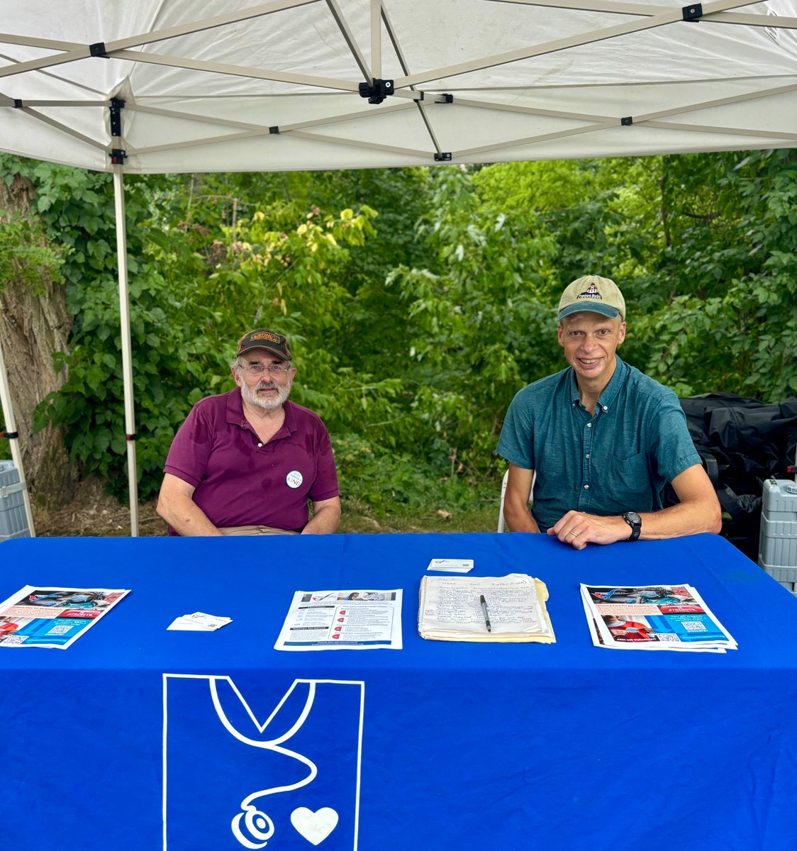Dr. Michael Fine, MD, and Chris Koller, President of the Milbank Memorial Fund, spread the mission of PC4AA at the CJ Chenier concert last Friday. 

Together they are advocating for a health care system that prioritizes people over profit. And you can too! Join our movement!