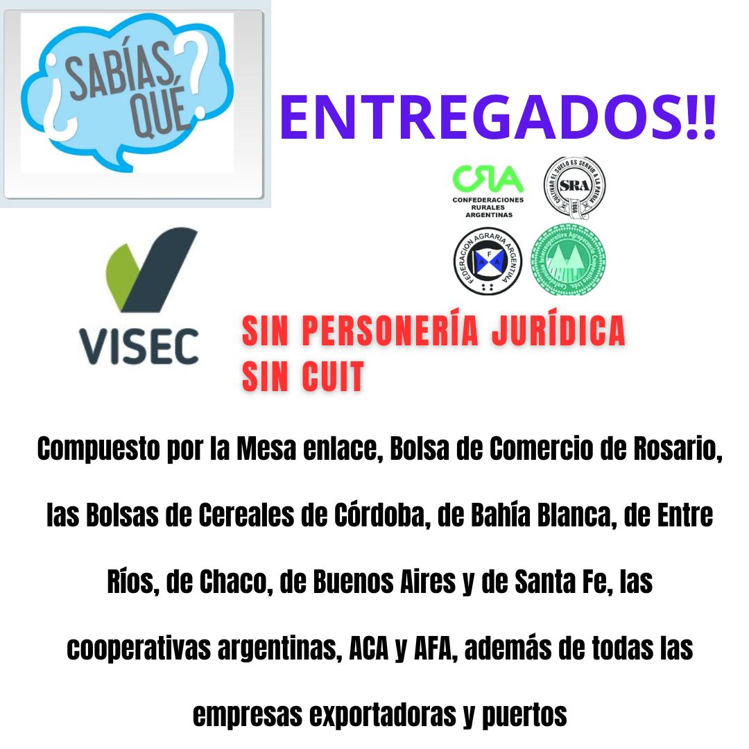 chacarerosdepie's tweet photo. Los mayores productores (EEUU, BRASIL, ETC) rechazando #VISEC y Argentina entregándonos de pie y manos. Que hacen defensores de los #PRODUCTORESAGROPECUARIOS ????
@Cra @SociedadRural @CONINAGRO @fedeagraria @Bolsadecereales @BolsaRosario https://t.co/r4WABKMtuO