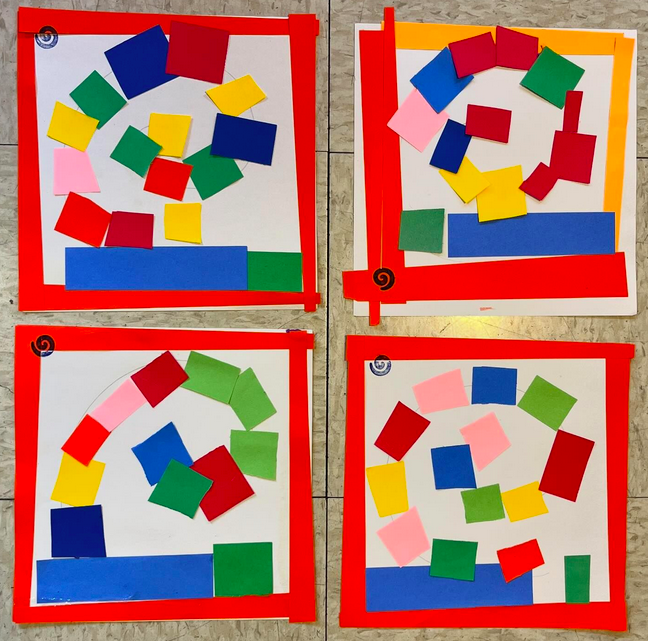 mathgoggles's tweet photo. Children at @helpinghandhome enjoyed creating this piece of abstract art by Matisse. What animal do you see? Hint: look for the spiral...which is so mathematical! #MathGoggles #Math+Art=Fun
https://t.co/gVXBpnv011 https://t.co/TzGh0uWdcF