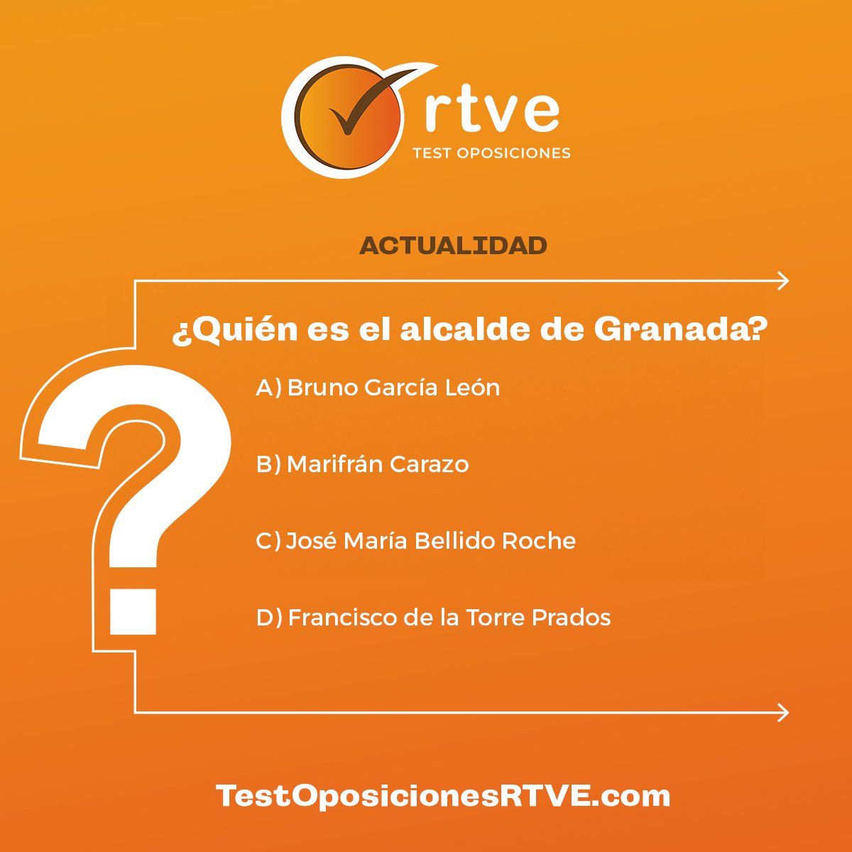 Pregunta de #Actualidad para opositores de oposiciones #RTVE 2024... ¿sabes la respuesta? Deja tu comentario

#Oposiciones2024 #RTVETemario