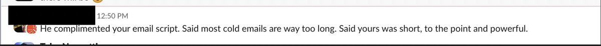 tylernannetti's tweet photo. Even our client's prospects love the method ;)

Join Lead Academy bc I'm showing this exact script.

LINK IN BIO https://t.co/TVPLON7Gun