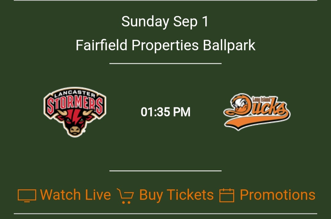 Sunday, September 1st NYWC teams up with the <a href="/LIDucks/">Long Island Ducks</a> and @LoveBethpage for "Sunday Family Funday!"

We will be putting on a Postgame wrestling event for all in attendance!

Head over to liducks.com for tickets!