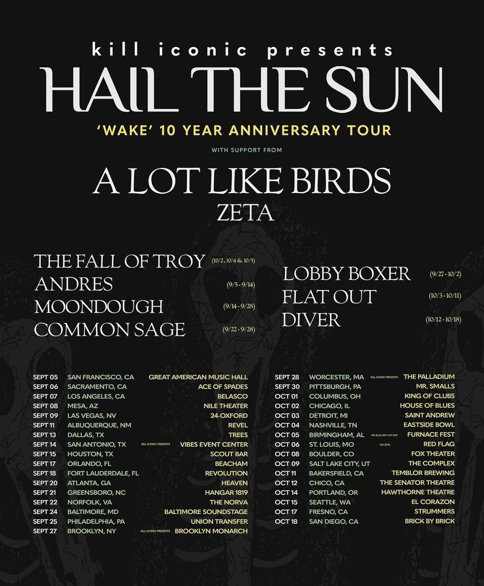 Gonna smack a lot of drums with Flat Out this October 🏎️💨