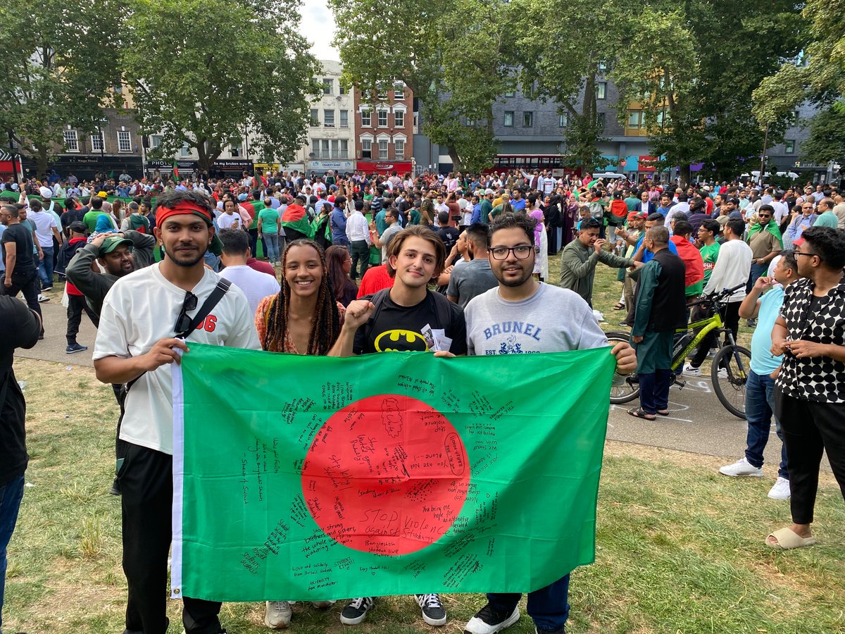 fiona_lali's tweet photo. London tonight. Altab Ali park. All are speaking of today as a new Independence Day! https://t.co/DWgJUTBQ88