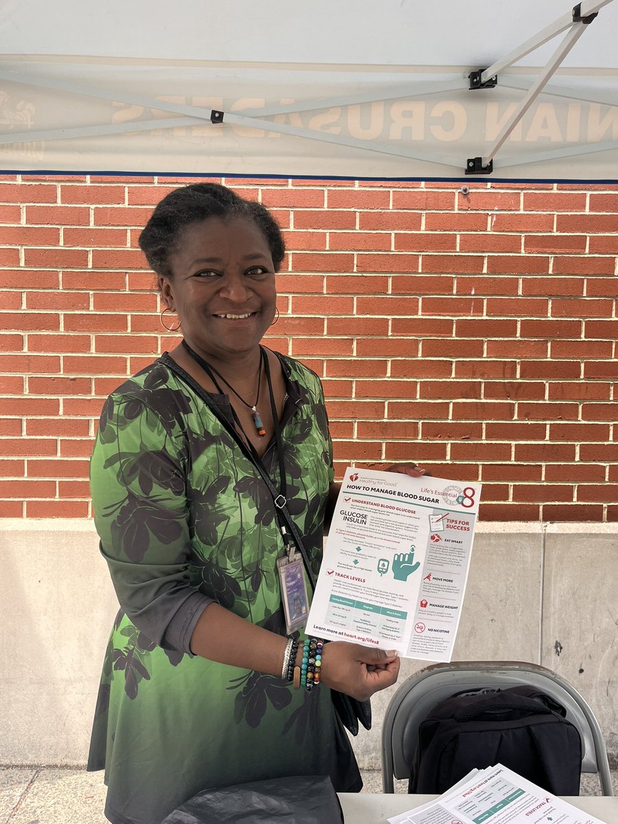HarlemsYOTM's tweet photo. Come get your blood pressure checked for free at YOTM😁
#harlemyotm #bloodpressure https://t.co/Sra05eoe6t