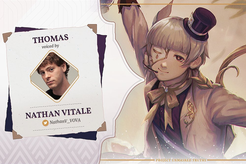 Thomas has been eagerly anticipating the day when he can finally show the world what he’s capable of, as has the newest actor in our lineup:
<a href="/NathanV_VOVA/">Nathan Vitale</a>!