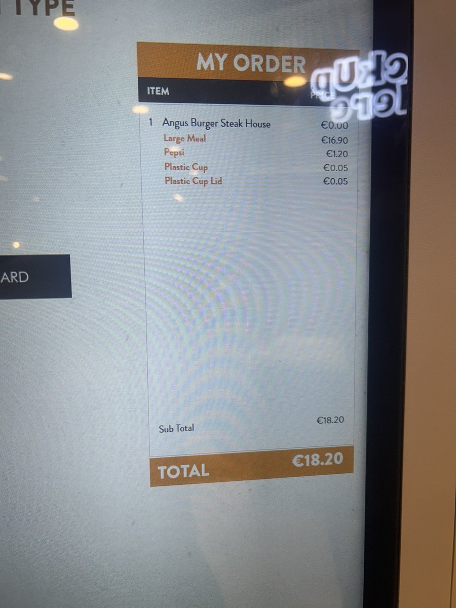 Stilly49's tweet photo. @BurgerKing you should be fucking ashamed at the cost of 1 meal at the airport 🤢 https://t.co/5JDkBvxsZy
