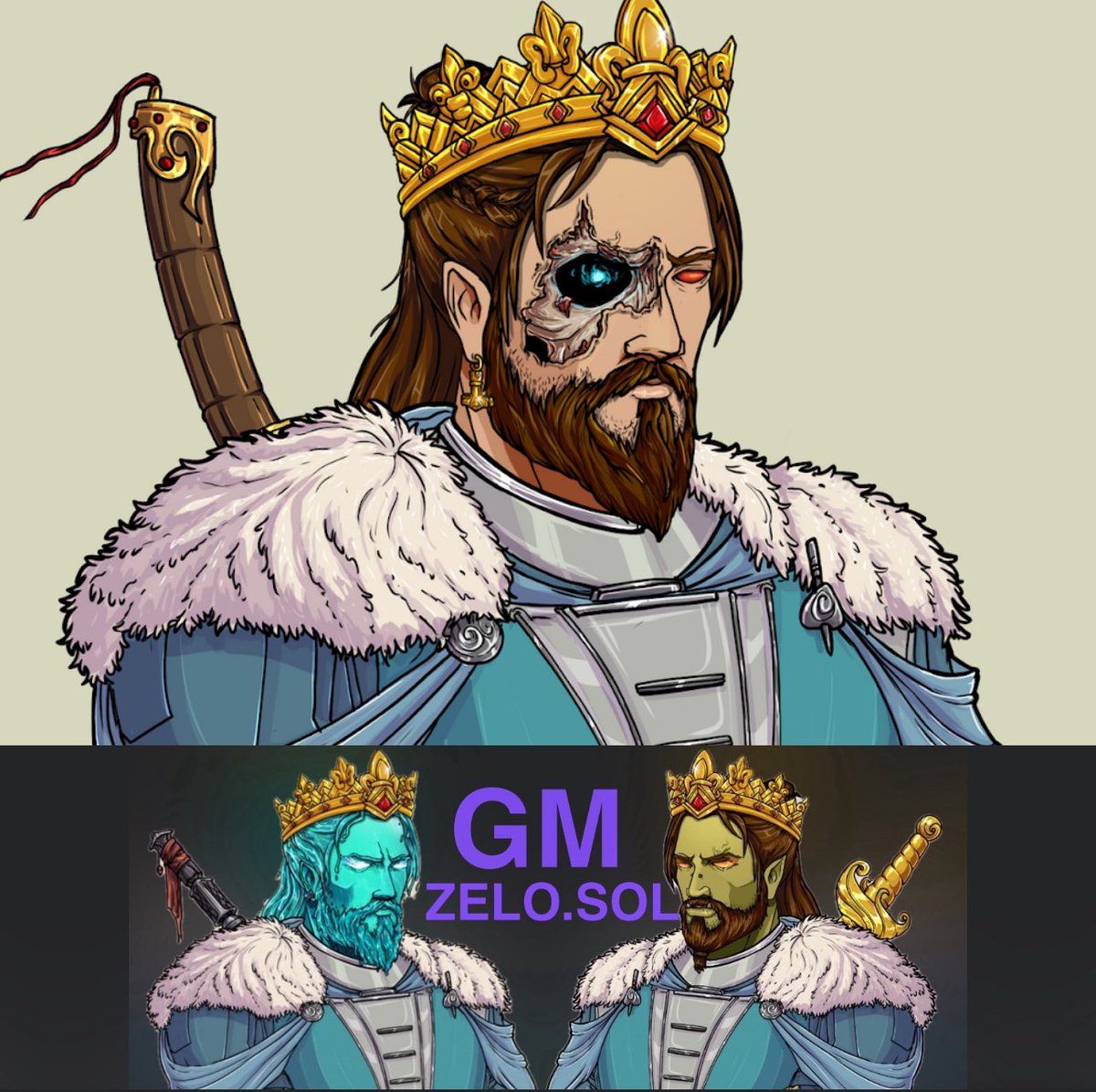 Three’s a charm: Topping my two double kings with a third! 
A trio of double kings for the win!@SmythsNFT <a href="/BlocksmithLabs/">Blocksmith Labs</a>