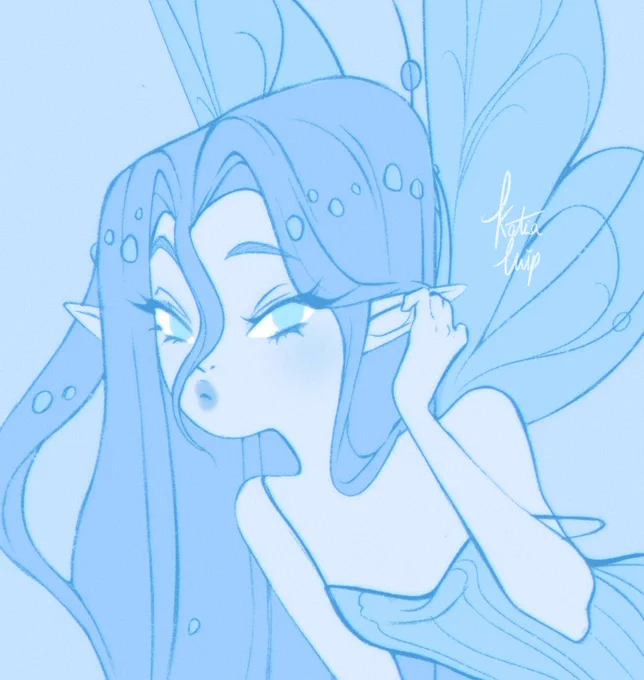 Silvermist wip  she was my favorite for a reason  