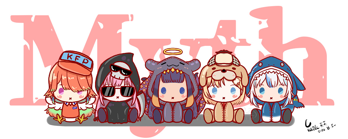yaile9177's tweet photo. #Myth 我最愛的五個女孩❤️

#KFPicasso #callillust #inART #ameliaRT #gawrt #HololiveEN #hololiveenglish https://t.co/Q3U5FODjlJ