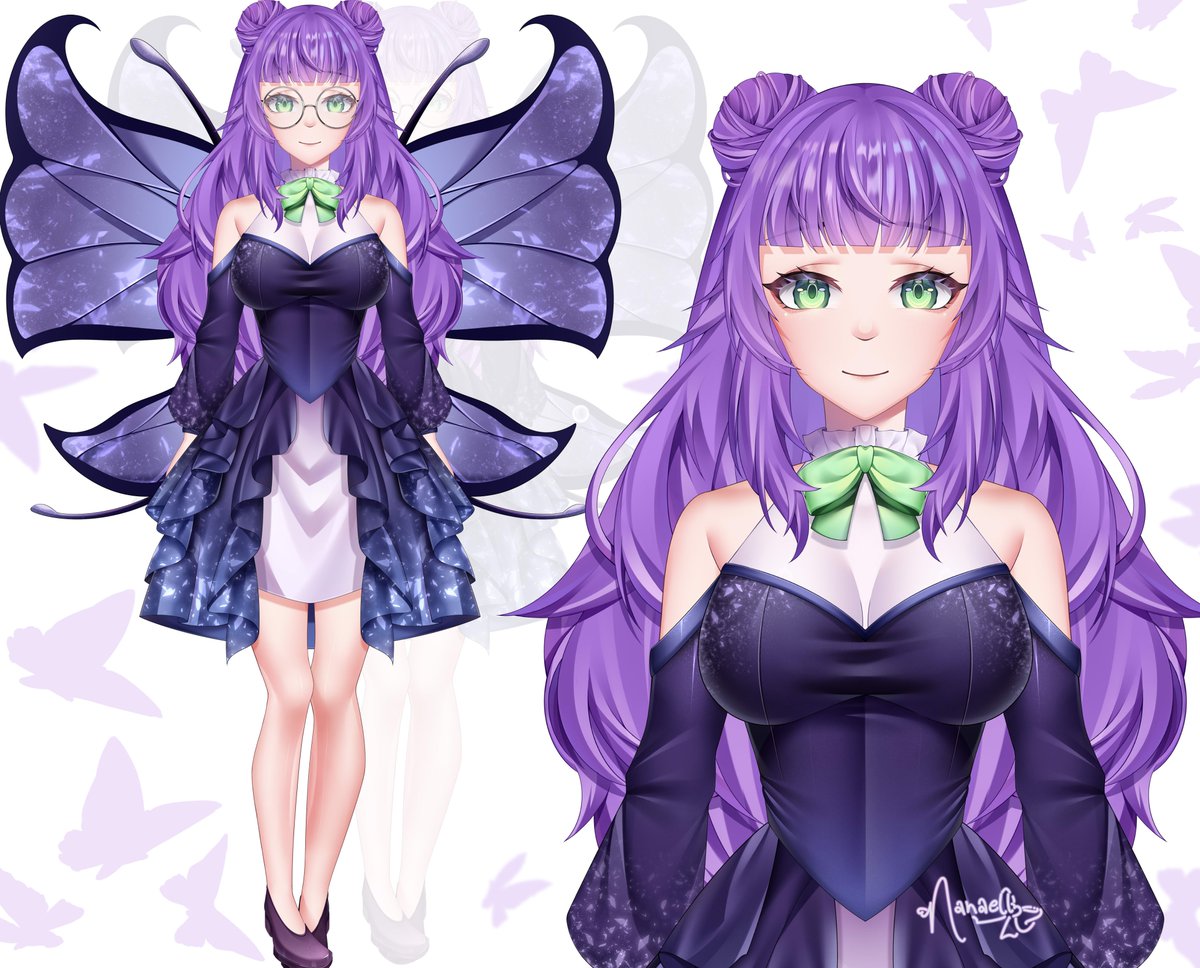 Migi_sann's tweet photo. DROP YOUR PNG! 🩷
Would you like to drop your png so this little vampire can choose a design to produce a complete Vtuber model?? Just put it here! I'll leave it open until September 13th to post it! That day I will announce the person and start producing 
Example of my Vtubers models