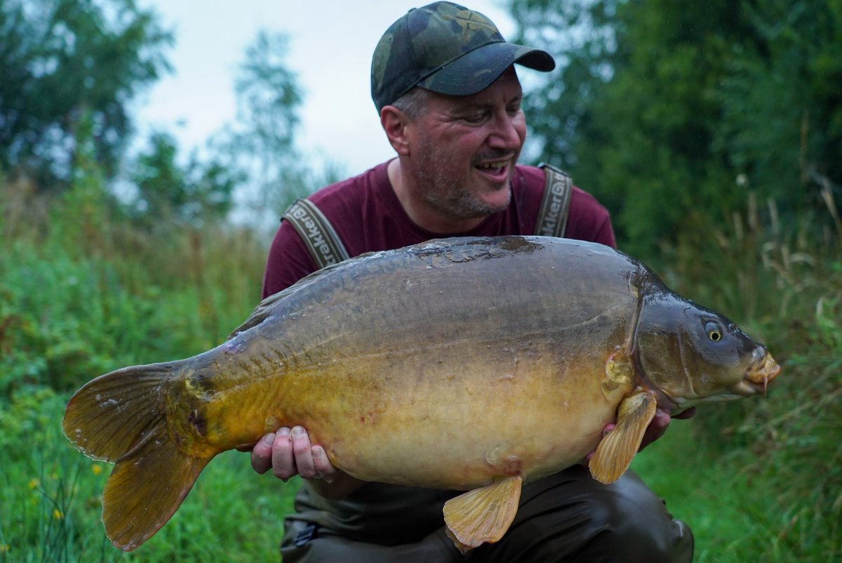 TeaLeaf1975's tweet photo. Couple of first light bites a few weeks back on an overnighter. Biggest going 33lb+. @ccmoore_baits Pro-Stim Liver boilie, halibut ultramix, hemp and corn pulling the fish in and tripped them up with a PSL yellow on a short stiff hinge. 💪 https://t.co/uxQFTetRPa