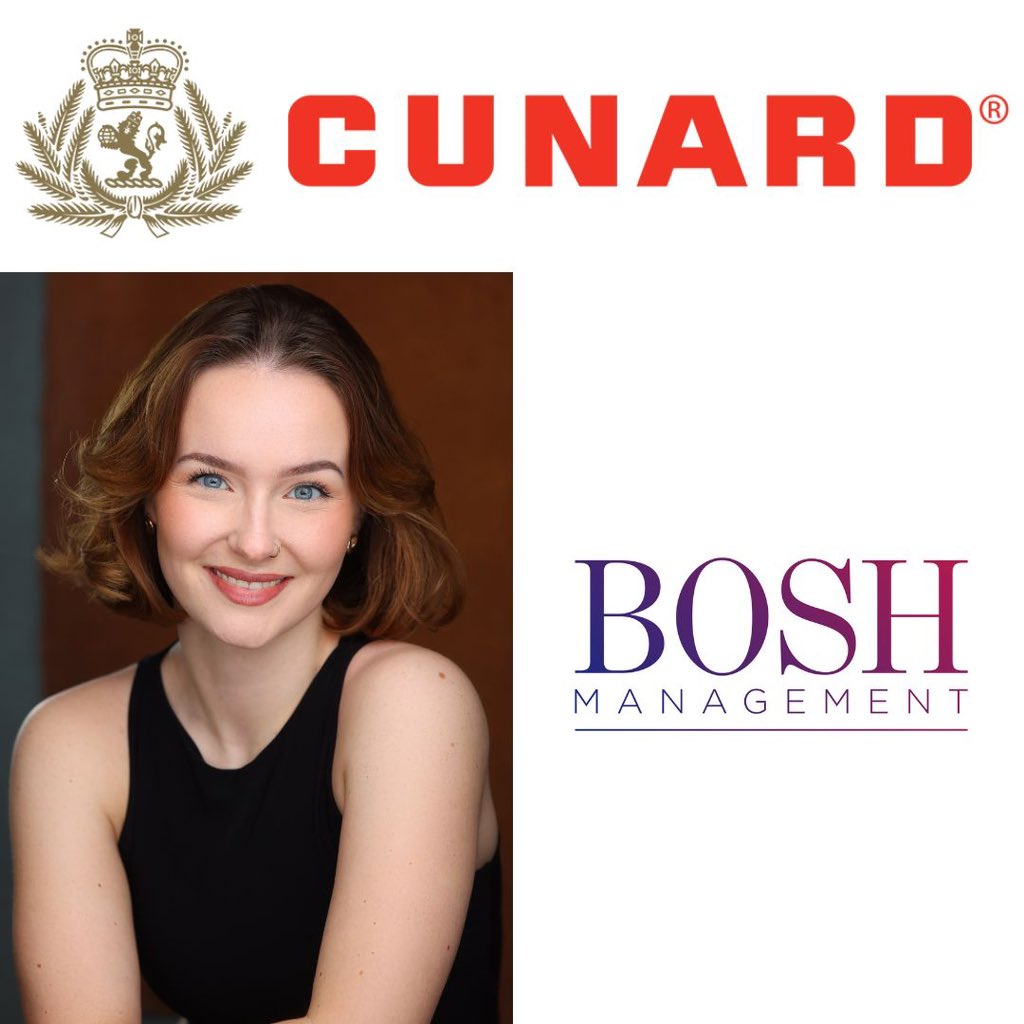 BOSH Management (@boshmanagement) on Twitter photo bish, bash, BOSH ๐! Our fabulous <a href="/PERFORMERS_COLL/">Performers College</a> graduate LYDIA WILDING will soon be starting rehearsals for Queen Mary 2 as a production lead vocalist! Proud agents! ๐ณ๏ธ โค๏ธ Have a wonderful contract Lydia! bish, bash, BOSH ๐! Our fabulous <a href="/PERFORMERS_COLL/">Performers College</a> graduate LYDIA WILDING will soon be starting rehearsals for Queen Mary 2 as a production lead vocalist! Proud agents! ๐ณ๏ธ โค๏ธ Have a wonderful contract Lydia!