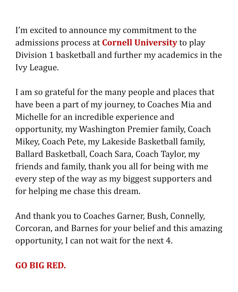 Running Red❤️🐻🌿 <a href="/CornellWBB/">Cornell Women’s Basketball</a>