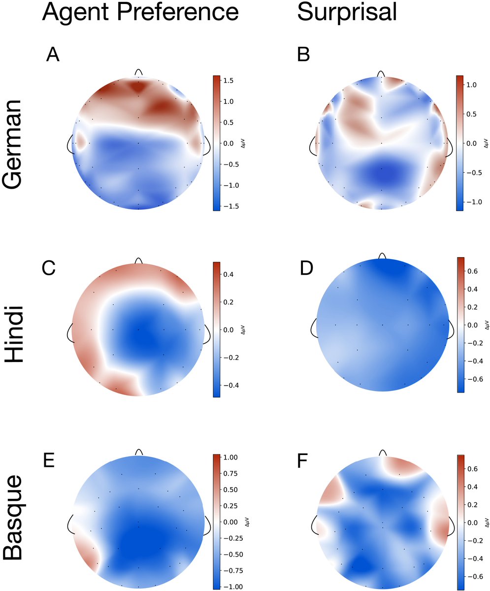 Surprisal From Language Models Can Predict ERPs in Processing Predicate-Argument Structures Only if Enriched by an Agent Preference Principle | doi.org/10.1162/nol_a_… | by Eva Huber, @BalthasarBickel &amp; colleagues