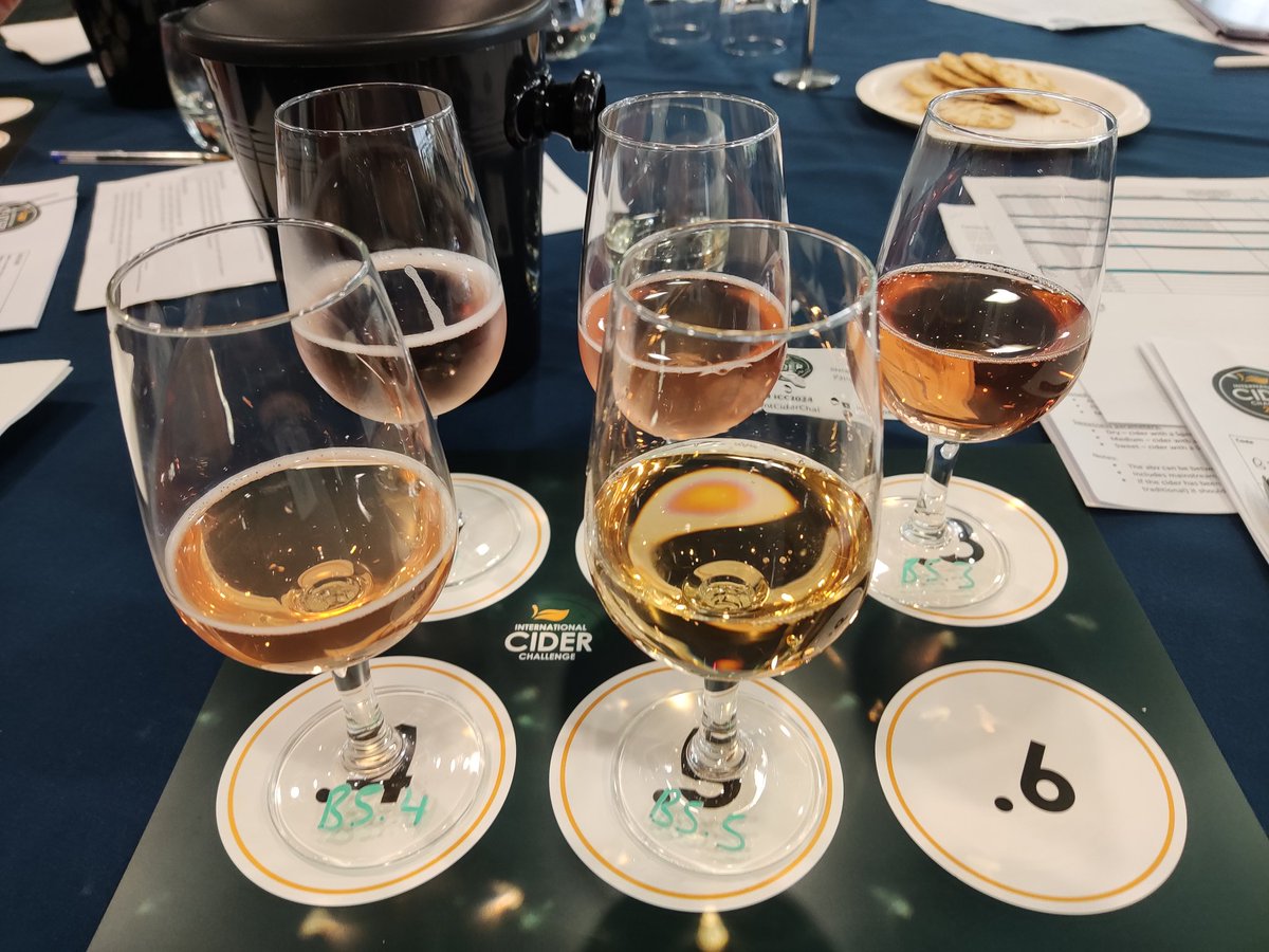 tippleagent's tweet photo. Wonderful to be judging the International Cider Challenge without being in front of a laptop in my kitchen this year. Tasted some great ciders today, and chatted to lots of great people dedicated to the world of cider. #InternationalCiderChallenge https://t.co/WF2aDoNL2w