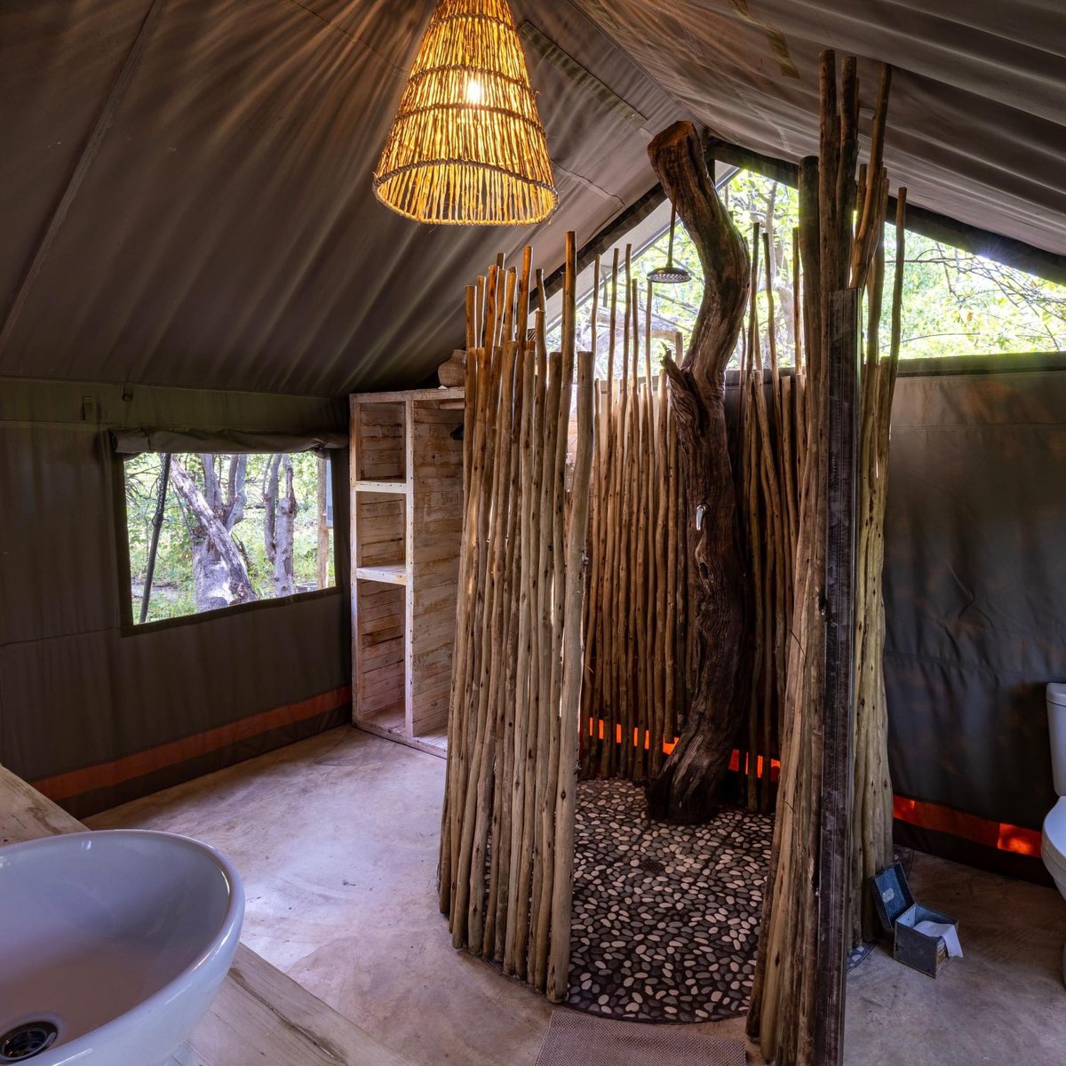 Here at MmaTsebe Tented Camp, we wanted to create a peaceful environment amongst the wild 🐾 We can't wait to have you join us on an unforgettable safari experience🤩

#OkavangoExpeditions #OkavangoDelta #BotswanaTourism #AfricanSafari #Glamping #Botswana #GameDrive #safari