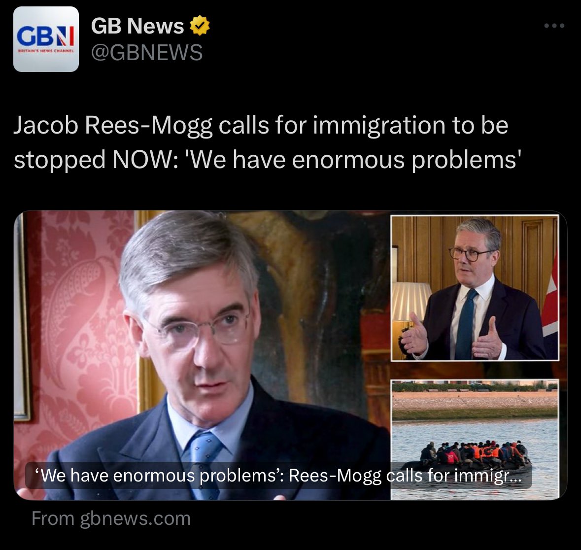 NotFarLeftAtAll's tweet image. We have enormous problems’: Jacob Rees-Mogg calls for immigration to be stopped NOW

Who agrees with JRM ?