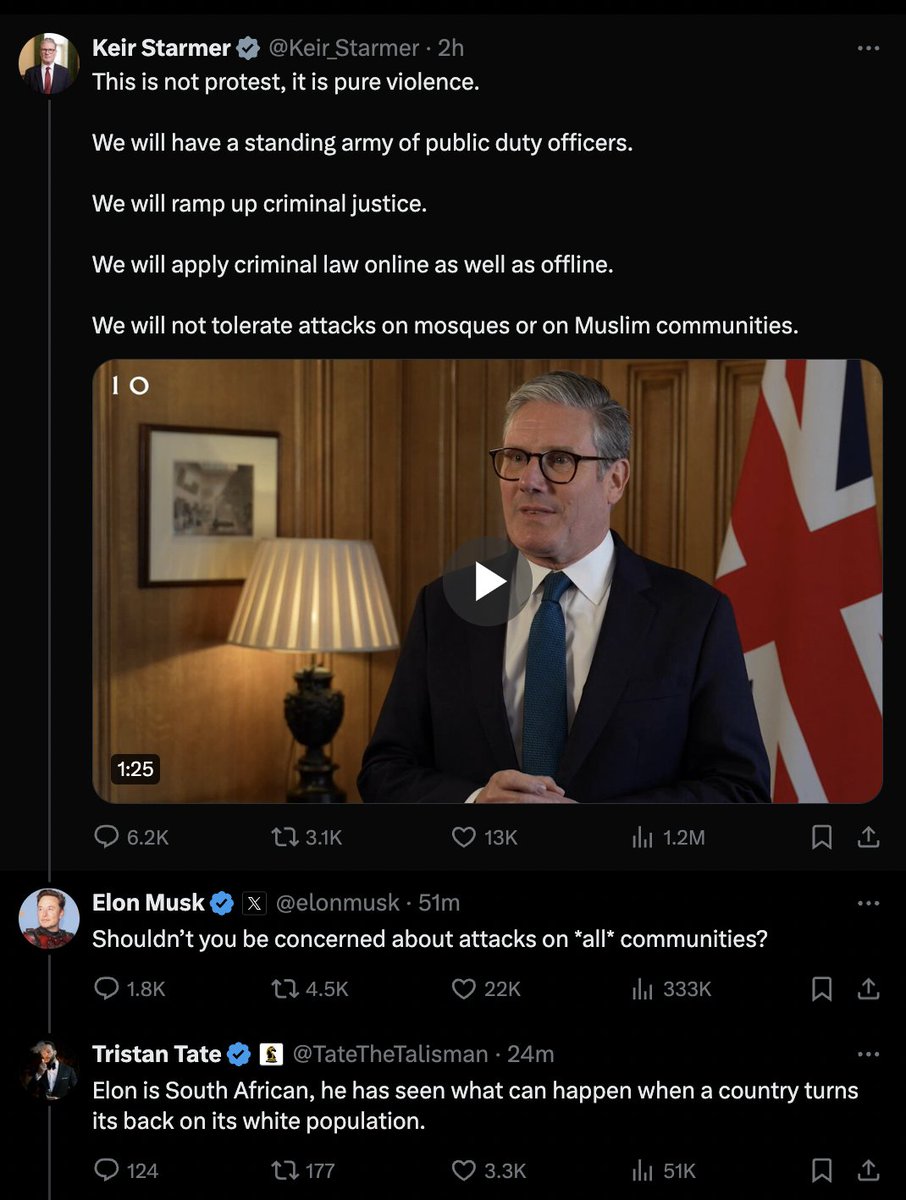 Yeah. Much as it pains me, because I love what this platform used to be, I think we are getting to the stage where the only sensible thing to do is ban twitter in the UK and EU.