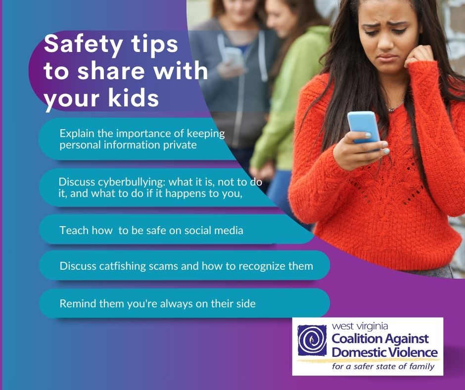 AWAYWV's tweet photo. The internet can be a dangerous place. Especially for children that don't have complete understanding yet. Please share how to navigate online interactions with your children often and start young! Keep them safe!! https://t.co/peBru4y5dY