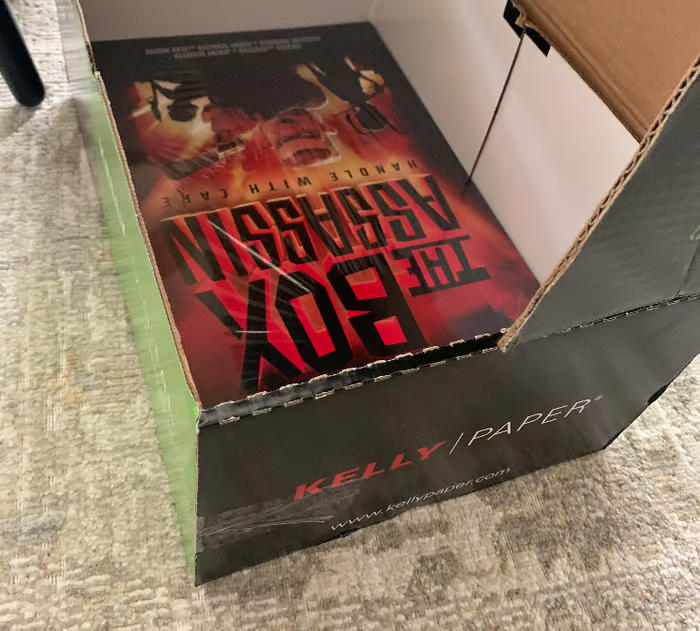 TheBoxAssassin's tweet image. Monday Update #3 is out, it&apos;s a short one. But we&apos;re moving! #TheBoxAssassin
kickstarter.com/projects/thebo…