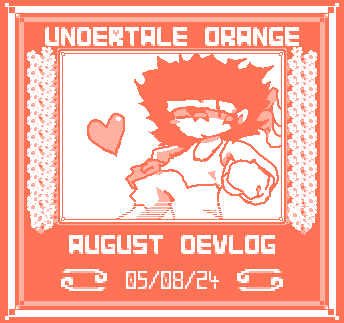 UTOrange_'s tweet photo. 🧡UNDERTALE ORANGE- - -AUGUST DEVLOG🌸
Howdy everyone! It's been a while since we last updated you guys on the development of the game, so I wanted to update y'all on how the demo is going and ecc...
#undertale #undertaleorange #undertalebravery #undertaleAU #undertalefangame https://t.co/f6tCxZwm37