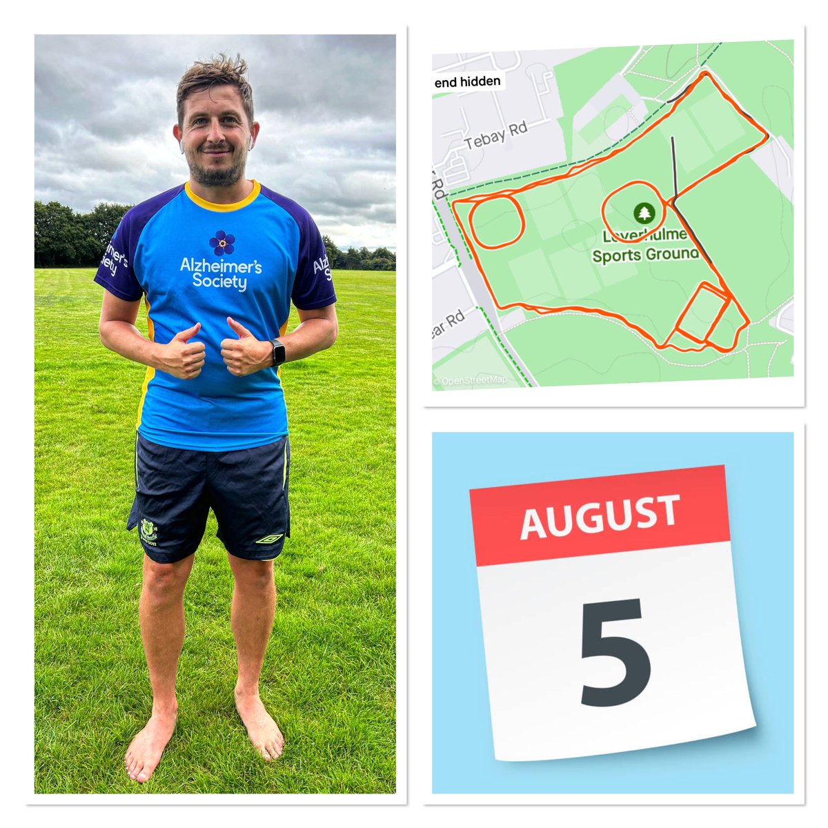 Phill Hayward - 10k a day for a year 🦶🏻🏃🏻♂️💙 tweet media