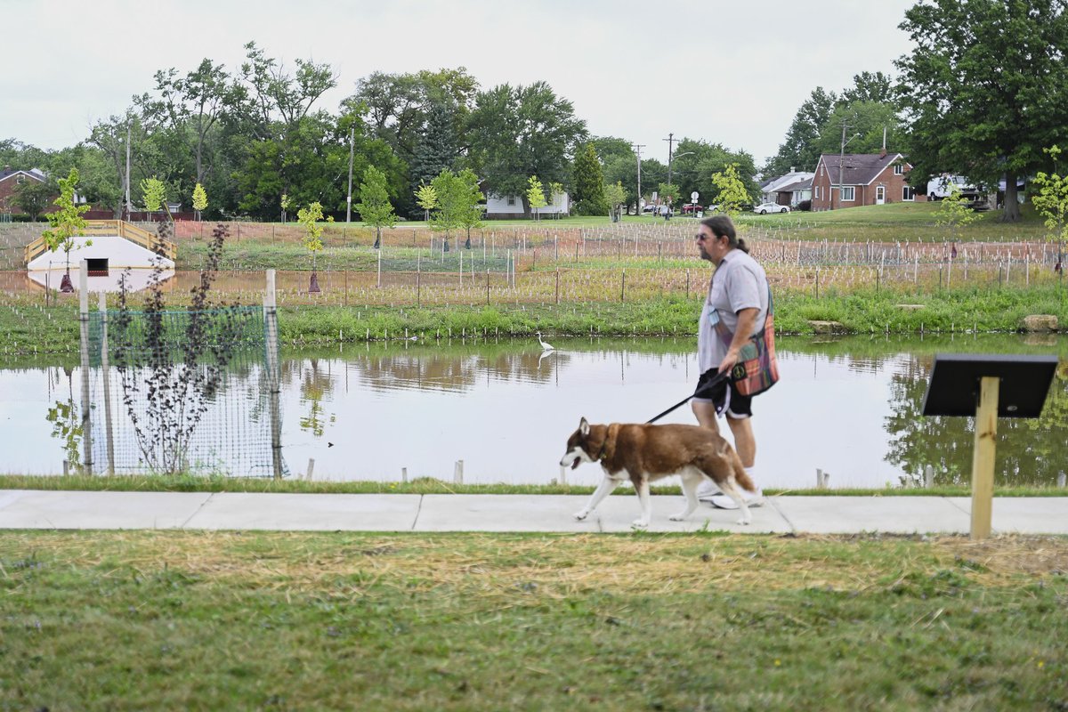 “i love lakes, just not in people’s basements,” said Parma Mayor and NEORSD Board Member <a href="/TimDeGeeter/">Timothy J. DeGeeter 🦩 🇺🇦</a>.

on Saturday, District staff, elected officials, and others gathered ahead of Parma’s Picnic in the Park to introduce the new Upper Ridgewood Basin near Anthony Zielinski Park.