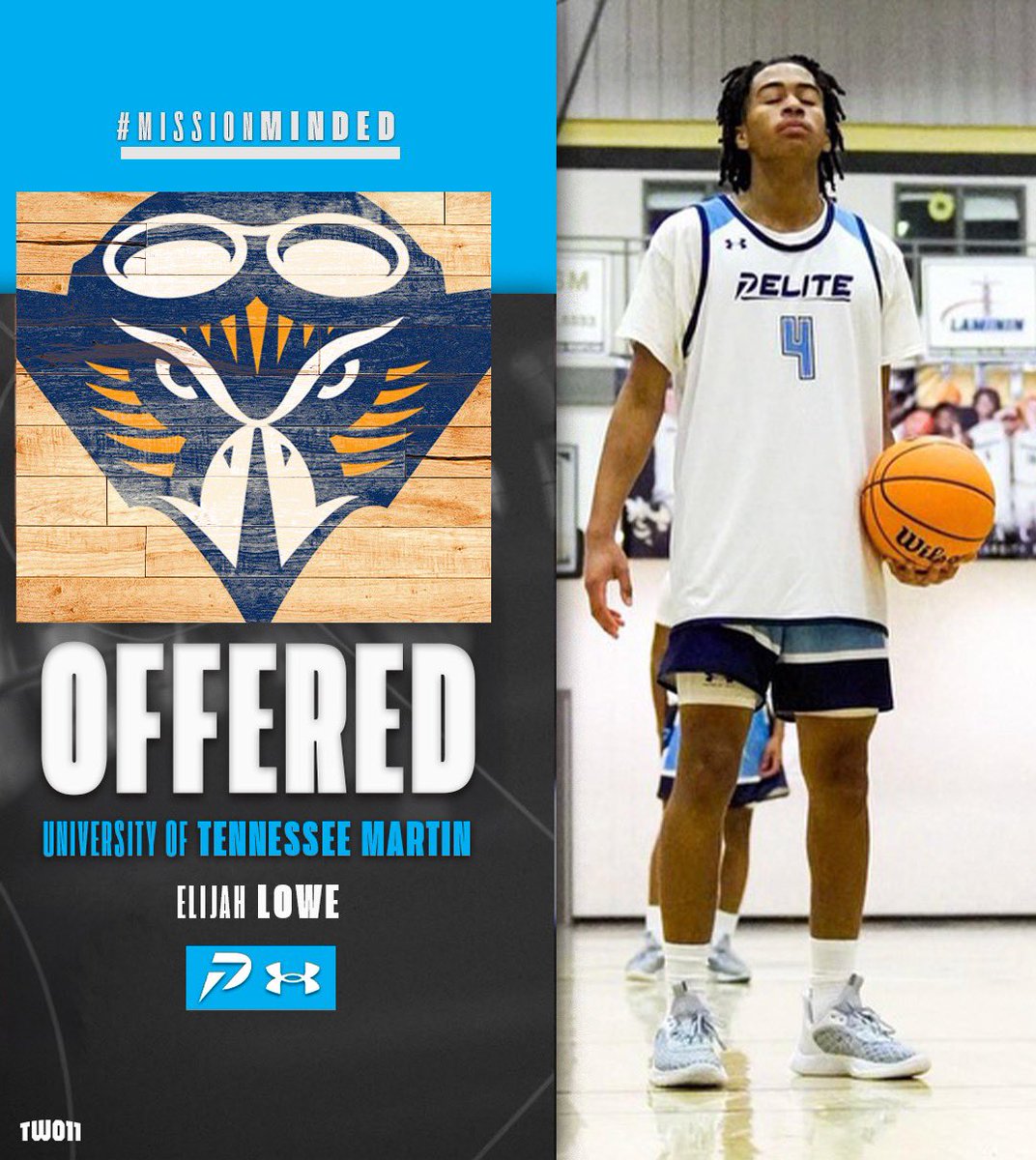 Congratulations to EJ Lowe (‘27) on receiving an offer from UT Martin! #MissionMinded
