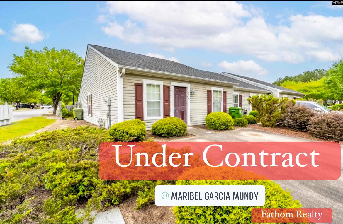 Brandonmundysc's tweet image. Great way to start the week off! We are Under Contract! Let us know if we can help. If you’re looking to buy or sell! #listingagent #undercontract #localagent #wecanhelp