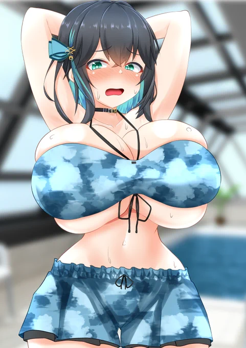 デカパイ水着mymi完成! 
