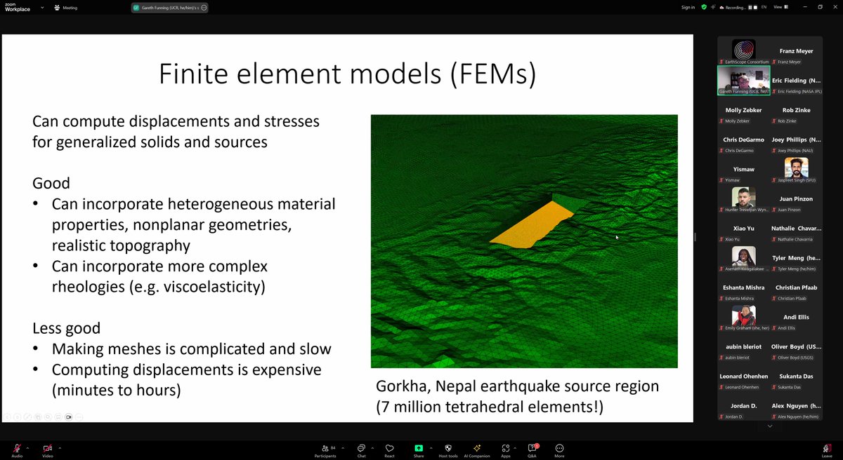 Franz J Meyer (@sarevangelist) on Twitter photo 🗞️#InSAR Crowd🗞️
Today is first day of the annual <a href="/EarthScope_sci/">EarthScope Consortium</a> InSAR course based on ISCE & MintPy 🥳. We will go through stuff from InSAR processing to InSAR time series & geophysical modeling.
Right now <a href="/gfun/">Dr Gareth Funning</a> is kicking us off with InSAR in Geophysics.
#GoldenAgeOfSAR 🗞️#InSAR Crowd🗞️
Today is first day of the annual <a href="/EarthScope_sci/">EarthScope Consortium</a> InSAR course based on ISCE & MintPy 🥳. We will go through stuff from InSAR processing to InSAR time series & geophysical modeling.
Right now <a href="/gfun/">Dr Gareth Funning</a> is kicking us off with InSAR in Geophysics.
#GoldenAgeOfSAR