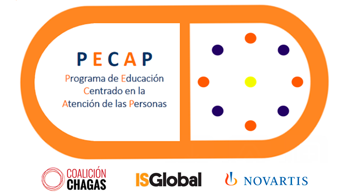 CoalicionChagas's tweet photo. #PECAP es un #curso para formar de manera gratuita, interactiva y dinámica sobre los contenidos fundamentales de la enfermedad de #Chagas.
Es un proyecto fruto de la colaboración entre @ISGlobal, @Novartis y otras entidades.
Ahora, en #Chagaspedia:
✍️ https://t.co/9iZjHKzVO8 https://t.co/YqpsReoXxs