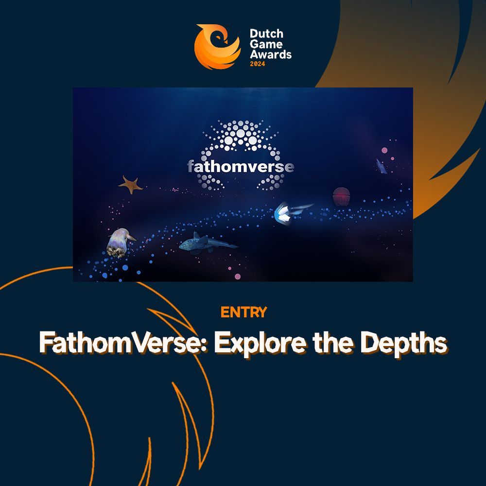 Did you get you Dutch Game Awards tickets yet?

👀 Let's look at another entry 👀
FathomVerse: Explore The Depts

Award Entry for: Best Innovation | Best Applied Game | Best Game Design 

📅 October 3rd
📍 Beeld &amp; Geluid, Hilversum, NL
🎟️ linktr.ee/dutchgameawards 

#GameAwards
