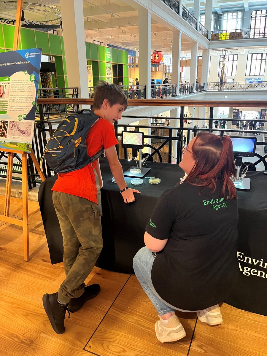 Thank you to everyone who joined us for the first day of Careers Live with <a href="/EnvAgency/">Environment Agency</a>!

Join us for free, drop-in activities on weekdays in August from 11.00 - 16.00 (exc. bank hols) &amp; find out more about what we can do to take care of nature.

Learn more: bit.ly/3Li5Slo