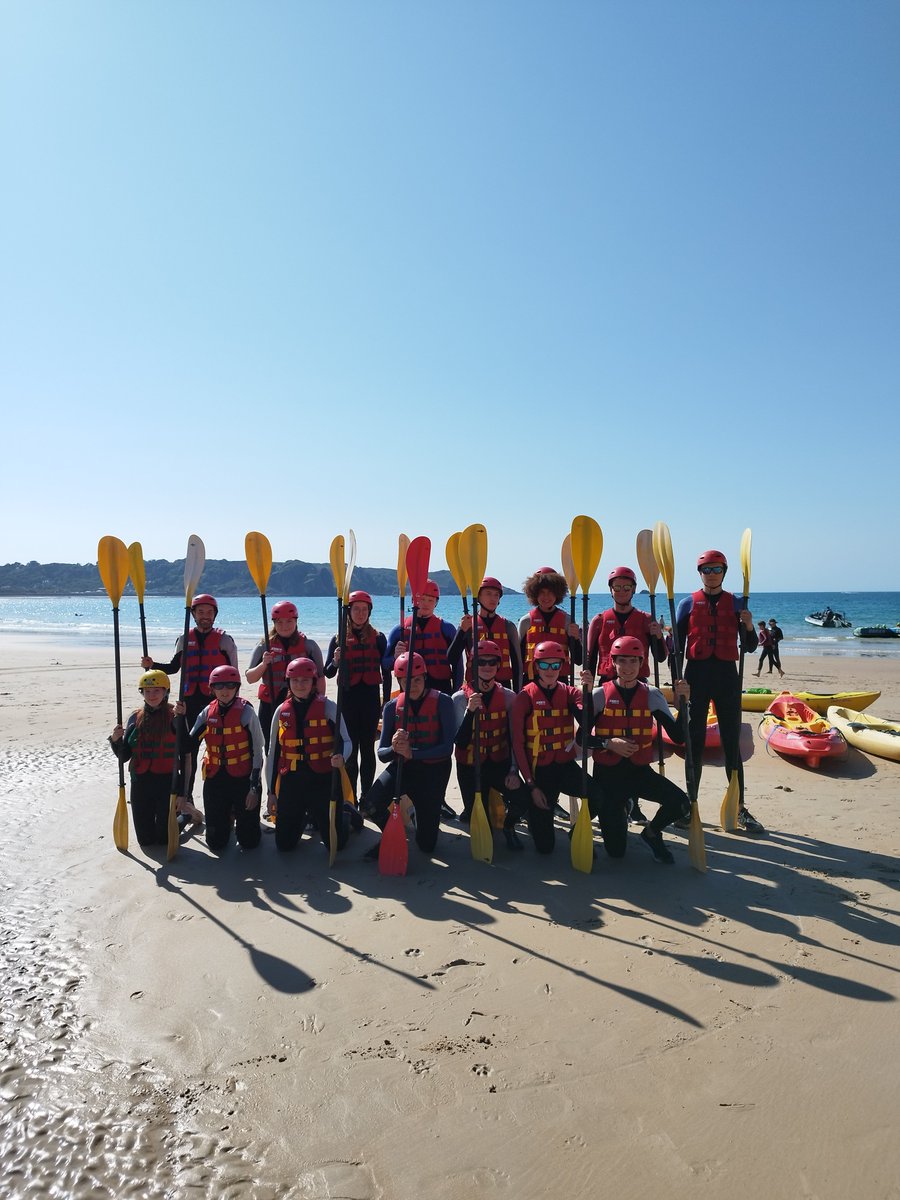 Today was sea kayaking