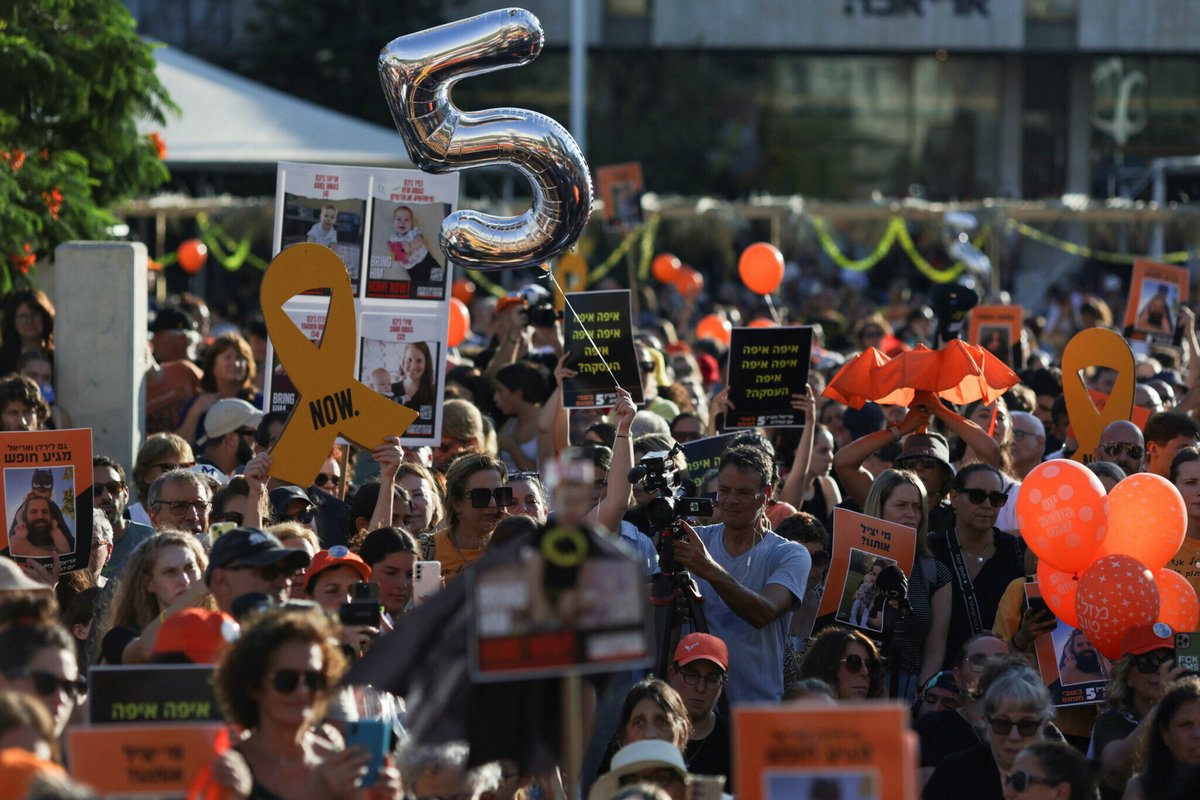 « Ramenez-les » : à Tel-Aviv, des milliers de personnes se rassemblent pour le 5e anniversaire de l’otage Ariel Bibas
➡️ l.leparisien.fr/frrp