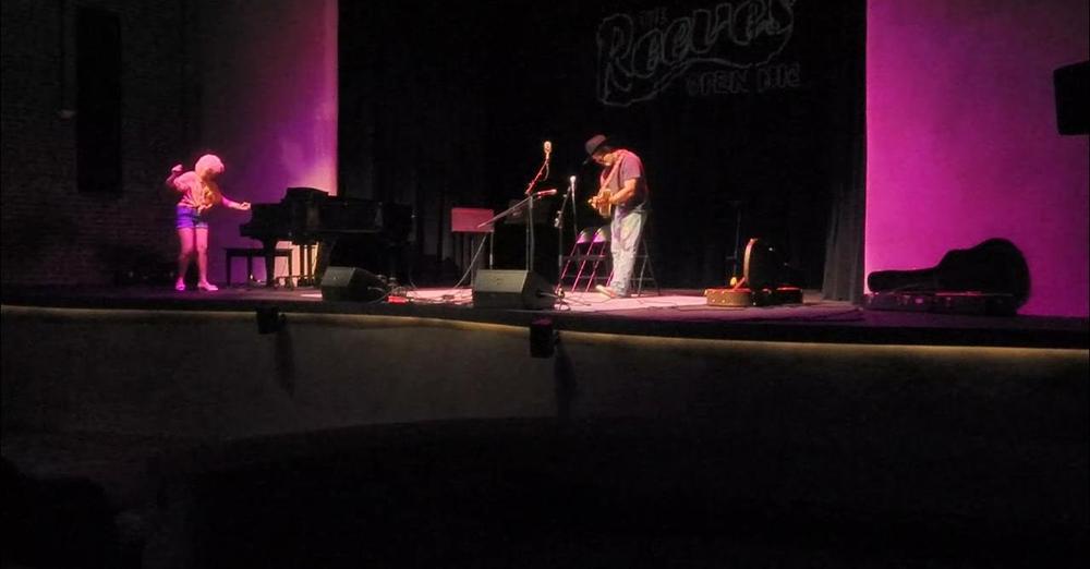 Live performance of "Shallow" by Catfish and Grittel at the Reeves Theater, Elkin.  #LadyGaga facebook.com/743557585/vide…