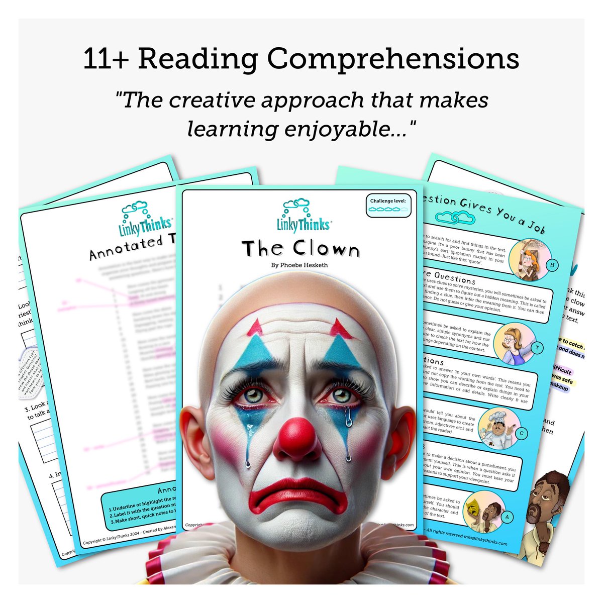 LinkyThinks's tweet photo. Wondering how to get your child ready for 11+ exams during the Summer?

Our latest batch of highly creative digital Downloadables are LIVE & ready for you to use, in perfect time to use over the Summer holidays (you can even use them on tablets if you don’t have a printer)!

We’ve added:

👀 ONE new Visual Comprehension resource for KS1-2!
💬 TWO new Word Wheel Work Sheets for Descriptive Writing and Vocabulary Building!
and
🍃 THREE Vocabulatree®️ Vocabulary resources for KS2-3: Roots and Vocab Leaves!

Head to https://t.co/3BXw9wg3kV today to try out FIVE Downloadables completely free of charge!

#11plus #examprep #summerholidays #learning #exams #highschoolexams #love #creative #vocabulary #resources #education