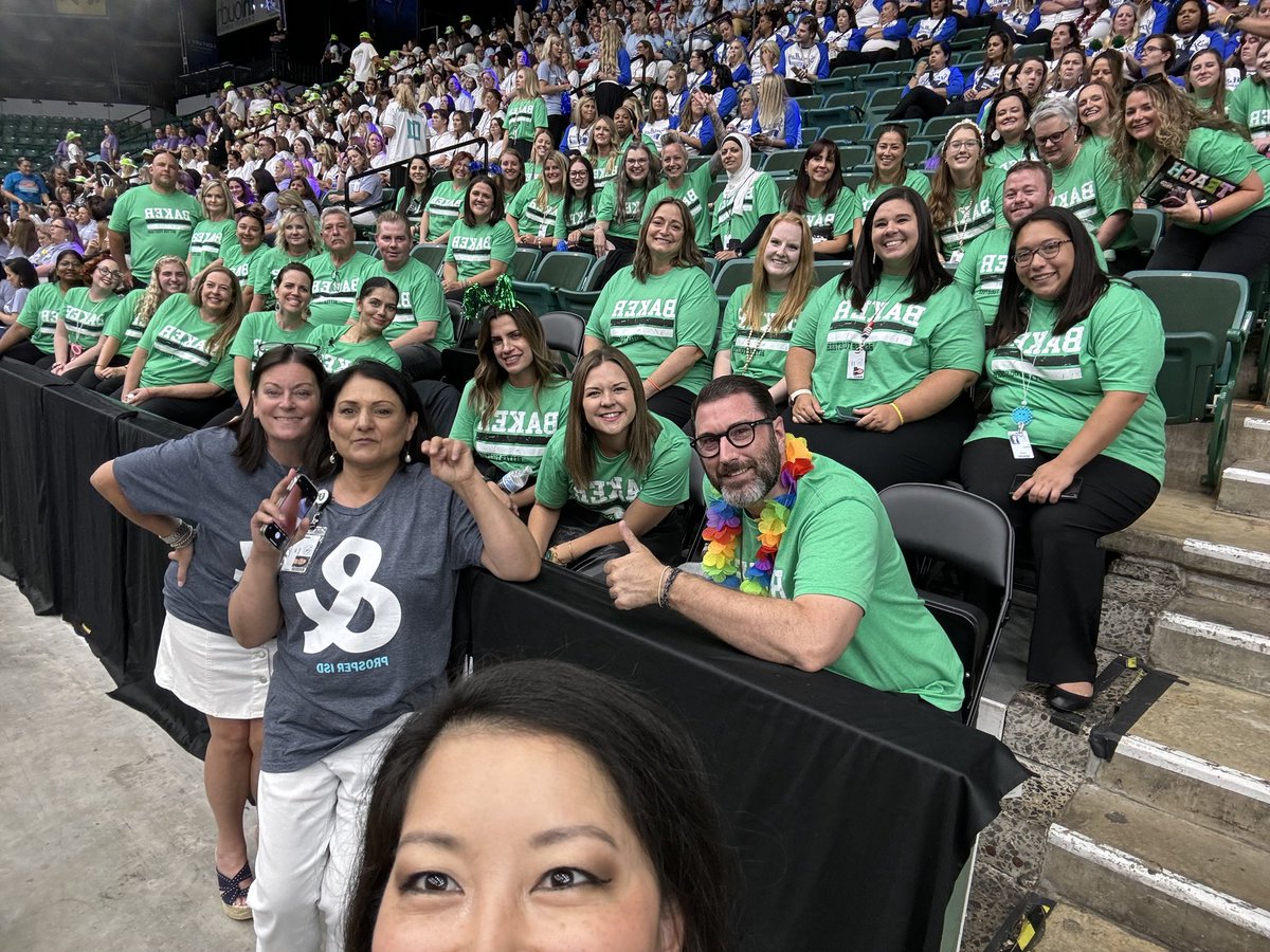 ⁦<a href="/BakerElem/">Baker Elementary</a>⁩ is in the house! #ProsperProud