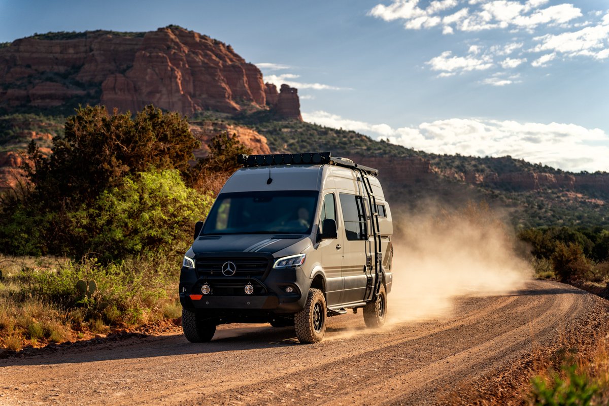 MercedesBenzIL's tweet photo. #rugged can be #luxury Mercedes-Benz Sprinter vans #camping #lifestyle #bestofbest #mercedeshoffman #AdventureAwaits https://t.co/6gzaW6Ap9D