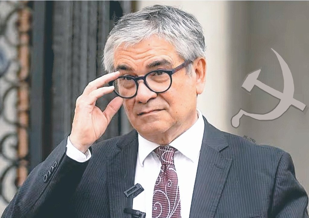 Tor25899035's tweet photo. 🇨🇱 AHORA:

Con la nueva propuesta del Gobierno, el 6% de cotización sigue en manos del Estado. Marcel insiste que una buena parte de la cotización de los trabajadores debería ir a reparto. Levanta la mano 🤚🏻 si piensas que es mejor que estos sinvergüenzas vayan a la cárcel. https://t.co/AwC96YVpZa